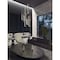 Afx Sienna LED Linear Pendant, 36 in.W, Painted Nickel Finish, 135W, 5CCT SIEP99LAJD1NPLNR9 - alternate 2